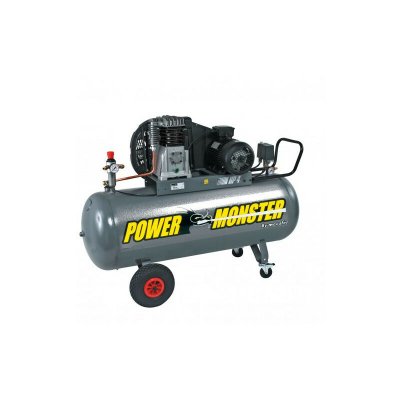 MECAFER Power Monster - Compresseur pro triphas&eacute; 200L 4Hp 10 bars - 