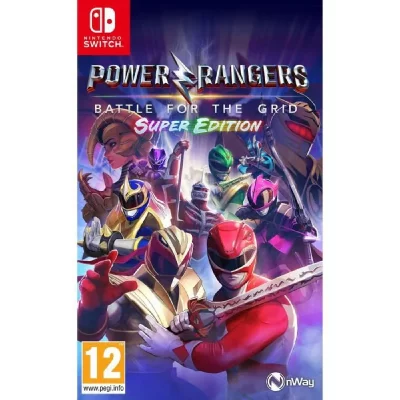 MDF MICROIDS DISTRIBUTION Power Rangers Battle for the Grid Editon Super Nintendo Switch 