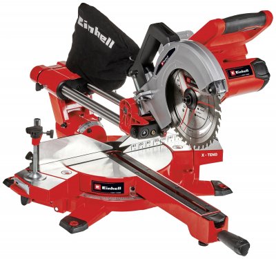 EINHELL Power X-Change TE-SM 36/210 Li - Solo Scie &agrave; onglet et scie radiale
