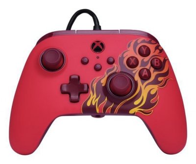 POWERA  Manette filaire Advantage pour Xbox Series XS - Flammes rouges