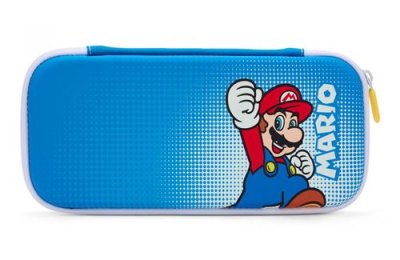 FIB RMS CH Powera Mario Pop Art Nintendo Switch Cover Bleu