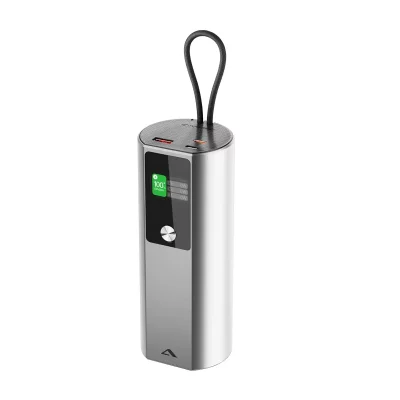 ALOGIC PowerBank ARK PRO 27600mAh USB 160W avec &Eacute;cran et C&acirc;ble Gris - Neuf