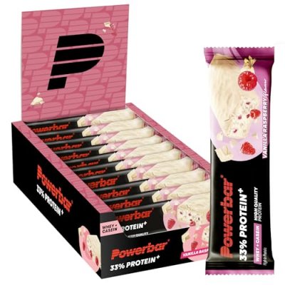 POWERBAR  33% Proteine Plus 10x90g - Barres prot&eacute;in&eacute;es