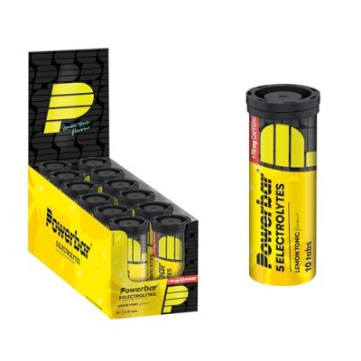 POWERBAR  5 Electrolytes - Boisson nergtique Lemon Tonic Boost Caffeine