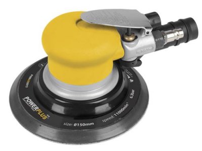 OUTIFRANCE POWERPLUS Ponceuse vibrante pneumatique &Oslash;150mm - POWAIR0013