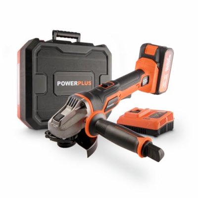 POWERPLUS  Powdp35150 115 Mm Angle Disc Grinder Argent&eacute;