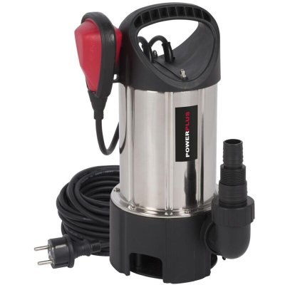 POWERPLUS  Powew67912 400w Submersible Pump Argent&eacute;