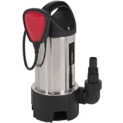 POWERPLUS  POWEW67915 - Bomba sumergible 900w inox aguas sucias.