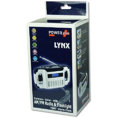 POWERPLUS  PP-LYNX Radio portable Noir, Blanc (Import Allemagne)