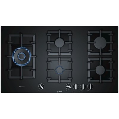 BOSCH PPS9A6B90 Plaque de Cuisson Gaz 150 cm 11500 W 240 V 60 Hz Noir