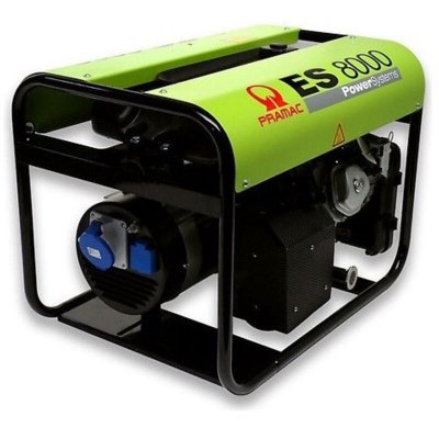 PRAMAC  Groupe &eacute;lectrog&egrave;ne 6,4kW 230V ES8000 AVR - PE612SHI009