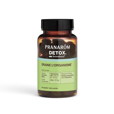 PRANAROM Pranar&ocirc;m Aromaboost D&eacute;tox 60 Capsules - Pot 60 capsules