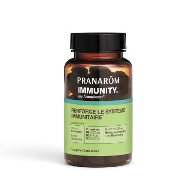 PRANAROM Pranar&ocirc;m Aromaboost Immunity - Immunit&eacute; 60 Capsules - Pot 60 capsules