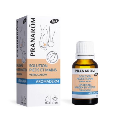 PRANAROM Pranar&ocirc;m Aromaderm Solution Pieds Et Mains 10ml