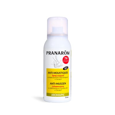 PRANAROM Pranar&ocirc;m Aromapic Bio Spray Corporel - Anti-moustiques