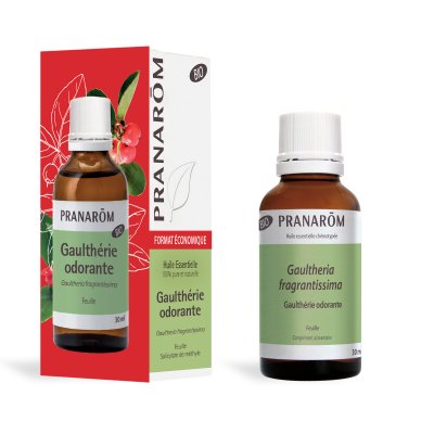 PRANAROM  Gaulth&eacute;rie Huile Essentielle Odorante 30 ml