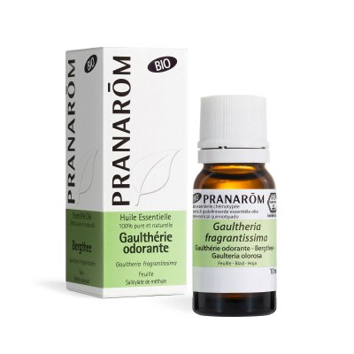 PRANAROM Pranar&ocirc;m Gualtherie Odorante Huile Essentielle Bio