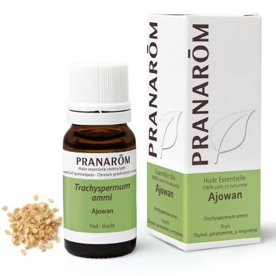 PRANAROM Pranar&ocirc;m Huile Essentielle Ajowan Trachyspermum ammi Fruit HECT 10 ml