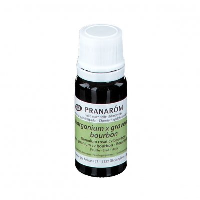 PRANAROM Pranar&ocirc;m Huile Essentielle Bio G&eacute;ranium Rosat CV Bourbon 10ml