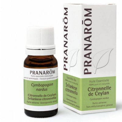 PRANAROM Pranar&ocirc;m Huile Essentielle Citronnelle de Ceylan 10 ml