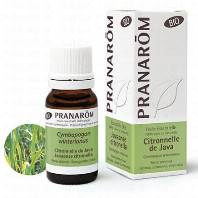 PRANAROM  Huile essentielle Citronnelle de Java bio flacon 10ml
