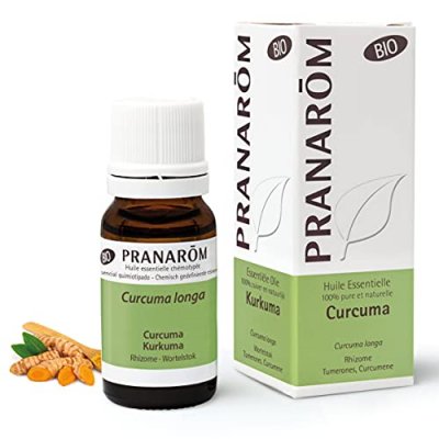 PRANAROM Pranar&ocirc;m - Huile Essentielle Curcuma Bio - Curcuma longa -10 ml