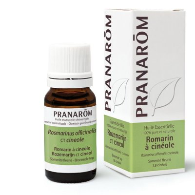 PRANAROM  Huile Essentielle Romarin Qt Cin&eacute;ol Bio 10 ml