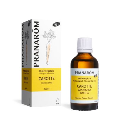 PRANAROM  Huile v&eacute;g&eacute;tale - Huile de Carotte 50ml bio