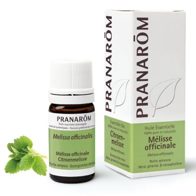 PRANAROM Pranar&ocirc;m M&eacute;lisse Officinale, Huile Essentielle, 5 ml
