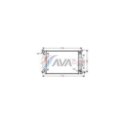 AVA DEUTSCHLAND GMBH Prasco aI2207 radiateur, refroidissement du moteur