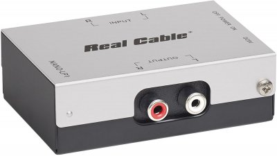 REAL CABLE Pr&eacute;ampli phono  NANO-LP1
