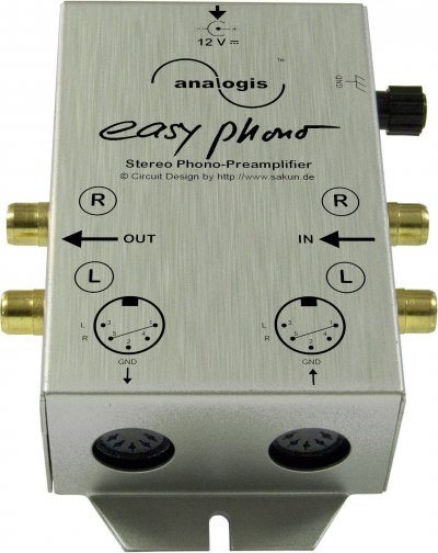 CONRAD Pr&eacute;amplificateur phono Analogis Easy Phono