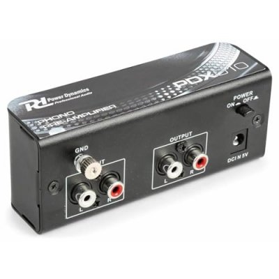 POWER DYNAMICS Pr&eacute;amplificateur Phono - Pdx010