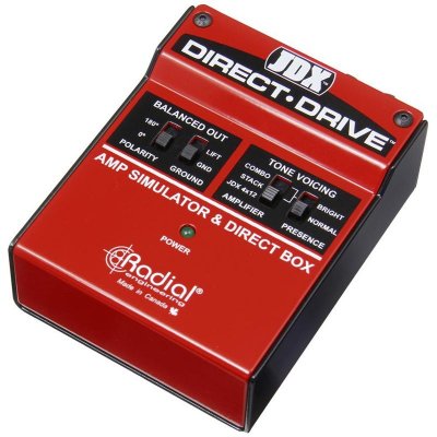 RADIAL Pr&eacute;amplificateurs Guitares Electriques ENGINEERING - TONEBONE JDX DIRECT-DRIVE