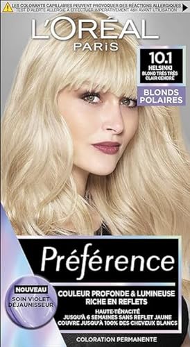 L OREAL PARIS Pr&eacute;f&eacute;rence Blonds Polaires -   Helsinki Blontr&egrave;s Tr&egrave;s Claicendr&eacute; - L'Or&eacute;al Paris