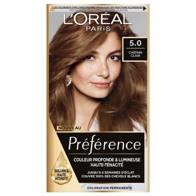 PREFERENCE Pr&eacute;f&eacute;rence Ch&acirc;tains - E   Bruges Chatain Clair - L'Or&eacute;al Paris
