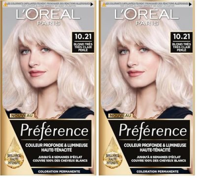 L OREAL PARIS Pr&eacute;f&eacute;rence Z2 Stockholm - Blond Tr&egrave;s Tr&egrave;s Clair Perl&eacute; 