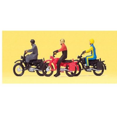 PREISER  10081 Hercules Motorcyclists (3)