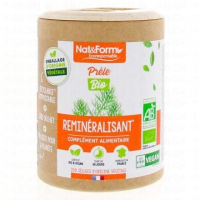NATFORM Pr&egrave;le gamme &eacute;coresponsable 200 g&eacute;lules nat et form