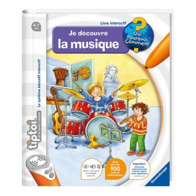 RAVE Premier Age Tiptoi - Je D&eacute;couvre La Musique