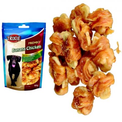 TRIXIE Premio Banana Chicken, 100 G - 31581 - Mon Animalerie