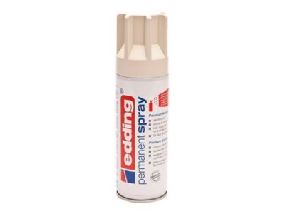 EDDING Premium 5200 - Peinture en spray - acrylique - blanc cr&egrave;me - mat - 200 ml