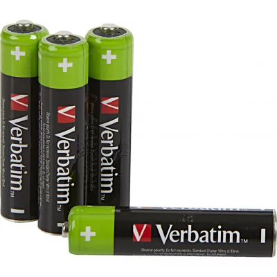 VERBATIM Premium - Batterie 4 x AAA / HR03 - NiMH - (rechargeables) - 950 mAh