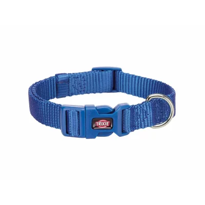TRIXIE Premium Collier - S: 25-40 Cm/15 Mm, Bleu Royal