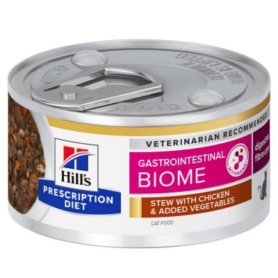 HILL S PRESCRIPTION DIET Prescription Diet Feline Gi Biome Poulet et l&eacute;gumes 82 GR Hill's