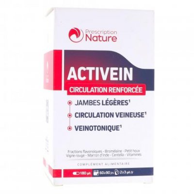PHARMA NATURE PRESCRIPTION NATURE Activein bo&icirc;te de 180 comprim&eacute;s