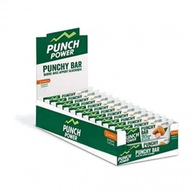 PUNCH POWER Pr&eacute;sentoir de 40 barres punchy bar  amande &ndash; 30g