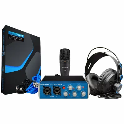 PRESONUS  AudioBox96 studio - Interface + micro + casque