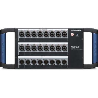 PRESONUS  Bo&icirc;tier de sc&egrave;ne NSB 16.8 16x8 avec R&eacute;seau AVB