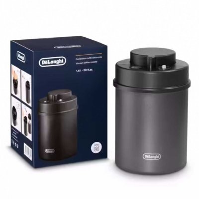 DELONGHI Presse &agrave; caf&eacute; , bo&icirc;te sous vide, acier inoxydable, DLSC071